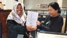 Foto dokumen penyelesaian perkara kepada pihak terkait dalam proses restorative justice kasus kecelakaan lalu lintas di Bugangin, Kendal. Foto : Wawasannews,com