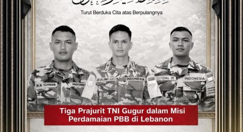 DPP KNPI Kecam Serangan Israel, Prajurit TNI Gugur dalam Misi Perdamaian di Lebanon