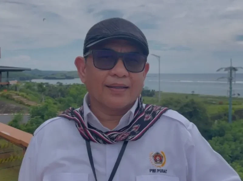 Almarhum Sekjen PWI Pusat Zulmansyah Sekedang. (Istimewa/Wawasannews) 