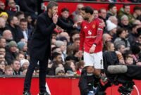 Bruni Fernandes pantas mendapat nama tengah 'Magnifico' menurut Michael Carrick. (Istimewa/Wawasannews)
