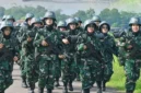 Siswa Komcad dari ASN kementerian menjalankan latihan simulasi tempur di area latihan lapangan tembak Tigin Priyatna Lanud Atang Sendjaja, Bogor, Jawa Barat, Kamis (14/5/2026). (Istimewa/Wawasannews).