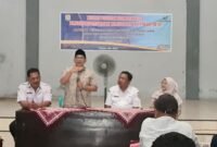 Ketua DPRD Kendal Mahfud Sodiq menyampaikan sambutan saat menghadiri kegiatan perluasan kesempatan kerja melalui program pemberdayaan masyarakat berbasis padat karya infrastruktur di Kabupaten Kendal, Rabu 13/05/2026. (Istimewa/Wawasannews).