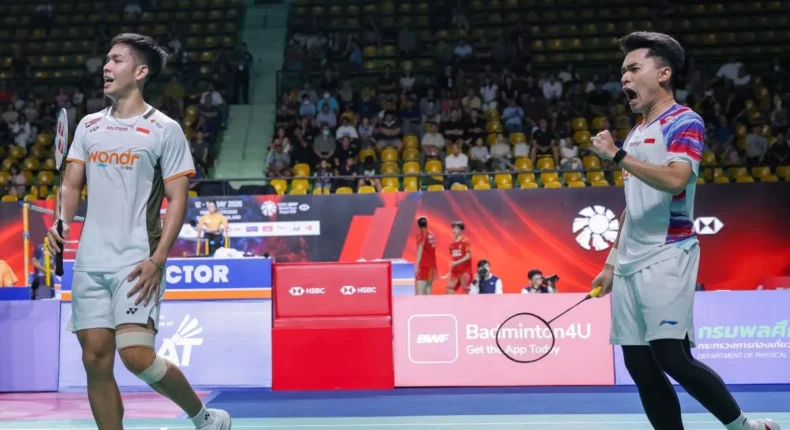 Tampil Solid, Leo/Daniel Amankan Tiket Semifinal Thailand Open 2026
