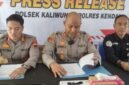 Kapolres Kendal AKBP Hendry Susanto Sianipar didampingi jajaran Satreskrim Polres Kendal saat menyampaikan hasil pengungkapan kasus perampasan dengan modus polisi gadungan di Mapolsek Kaliwungu, Kamis (21/5/2026). (Istimewa/Wawasannews)