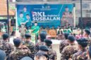 Ketua PW GP Ansor Jawa Tengah, Dr H M Sidqon Prabowo memberikan arahan saat pembukaan Pelatihan Kepemimpinan Lanjutan (PKL) dan Kursus Banser Lanjutan (SUSBALAN) Angkatan V PC GP Ansor Kendal di Pondok Pesantren Miftahul Huda, Desa Peron, Kecamatan Limbangan, Jumat (22/5/2026). (Istinewa/Wawasannews)