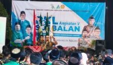 Kepala Satkorwil Banser Jawa Tengah M. Azil Maskur menyampaikan materi pada PKL dan SUSBALAN Angkatan V PC GP Ansor Kendal di Pondok Pesantren Miftahul Huda, Limbangan, Minggu (23/5/2026). (Istimewa/Wawasannews)