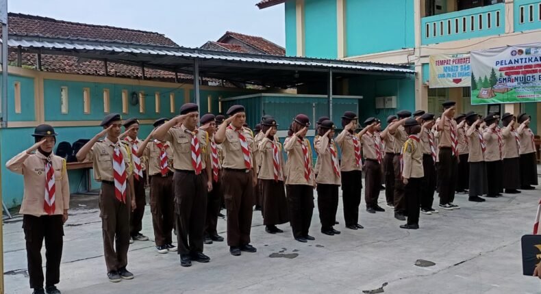 Pelantikan Bantara SMA NU 05 Brangsong Jadi Ajang Tempa Jiwa Kepemimpinan Pelajar