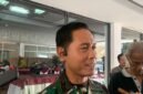 Dandim 0715/Kendal Letkol Inf Ade Sohale memberikan keterangan kepada awak media usai rapat koordinasi sinkronisasi lahan pembangunan Yon TP 935/Satria Bahurekso di lingkungan Pemkab Kendal, Senin (18/5/2026). (Istimewa/Wawasannews)