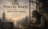 Sang Pencuri Waktu di Kota Tanpa Bayang
