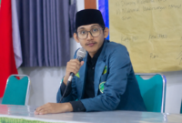 Arsip - Sekretaris IPNU Kabupaten Kendal, M. Yulian Nur Ichsan, saat menyampaikan materi, jum' at (3/4/2026). (Istimewa/Wawasannews)