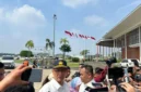 Menteri Keuangan Purbaya Yudhi Sadewa menjawab pertanyaan wartawan usai menghadiri acara penyerahan sejumlah alutsista udara di Pangkalan TNI Angkatan Udara Halim Perdanakusuma Jakarta, Senin (18/5/2026). (Istimewa/Wawasannews)