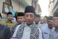 Menteri Agama RI Nazaruddin Umar saat memberikan keterangan kepada awak media usai berkunjung ke Pondok Pesantren APIK Kaliwungu, Kabupaten Kendal, Jumat (5/6). (Foto: Wawasannews/Istimewa)