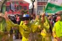 Peserta Karnaval Tahun Baru Islam 1448 Hijriah melintas di kawasan Kaliwungu, Selasa (16/6/2026). Kegiatan yang digelar MWCNU Kaliwungu bersama Banom NU tersebut diikuti sekitar 500 peserta dari 26 rombongan. (Istimewa/Wawasannews)