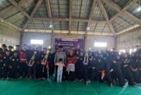 Peserta dan panitia berfoto bersama usai Barakuda Championship di Padepokan Pencak Silat Harimau Putih, Kaliwungu Selatan, Kendal, Minggu (7/6/2026). (Istimewa/Wawasannews)