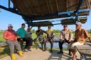 Petani bersama PPL, Babinsa, dan Bhabinkamtibmas berkoordinasi usai Gerakan Pengendalian (Gardal) hama tikus di persawahan Desa Margomulyo, Kecamatan Pegandon, Kabupaten Kendal, Rabu (10/6/2026). (Istimewa/Wawasannews)